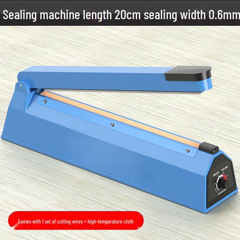 20cm Hand Impulse Food Sealer and Cutter CN plug (adapter included)
