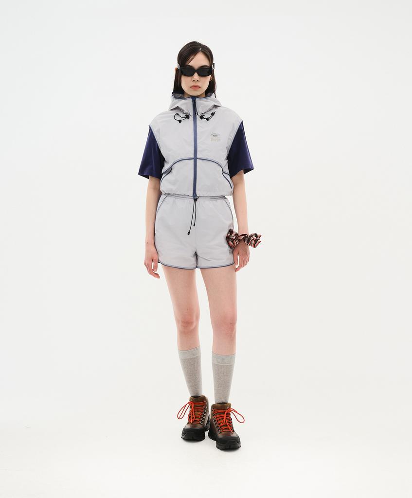 Nuukfitter Ice-Up Hoodie Vest [Gray]