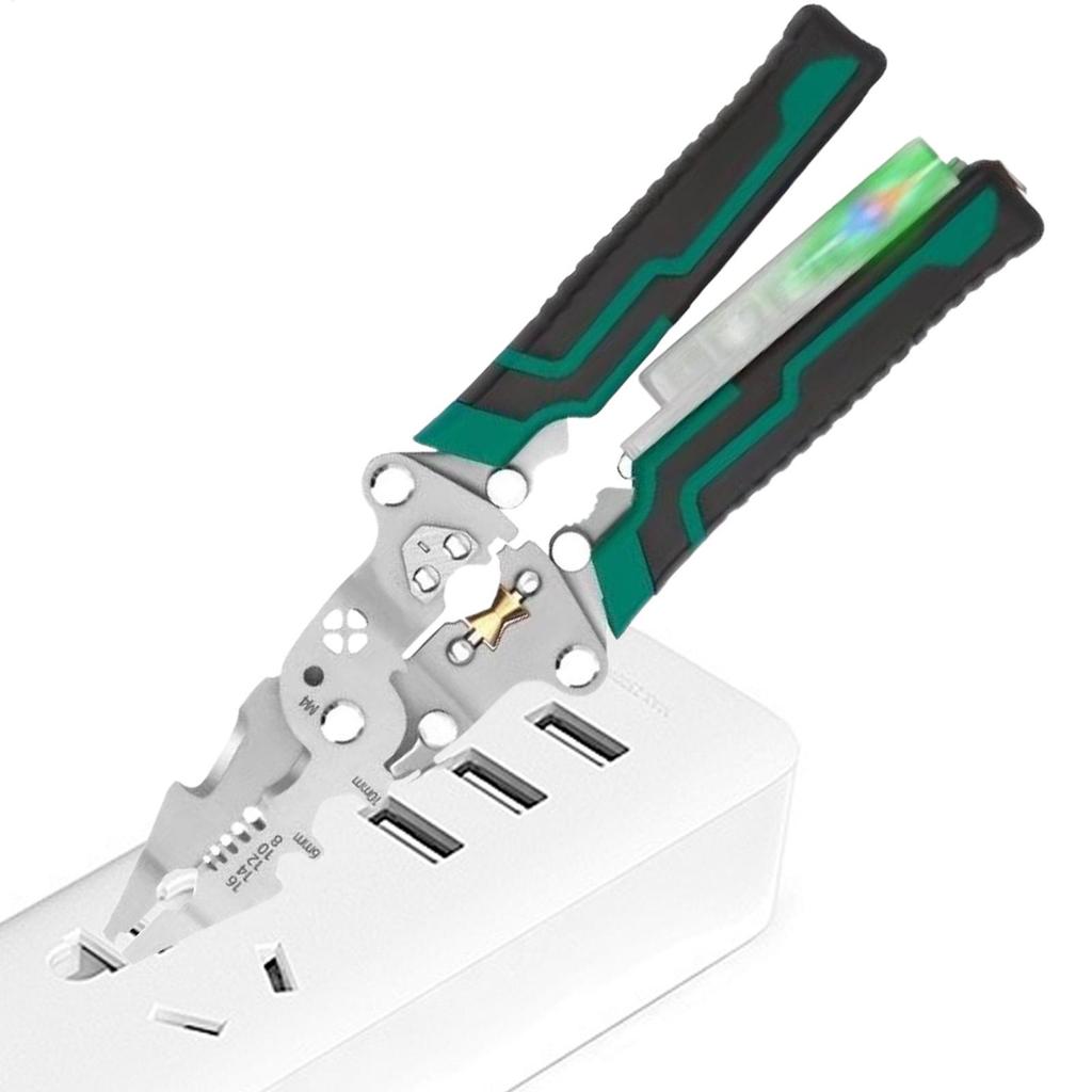 Wire Stripping Pliers Multifunction Electrician Cable Stripper Cutting Splitting Repair Hand Tools Pliers