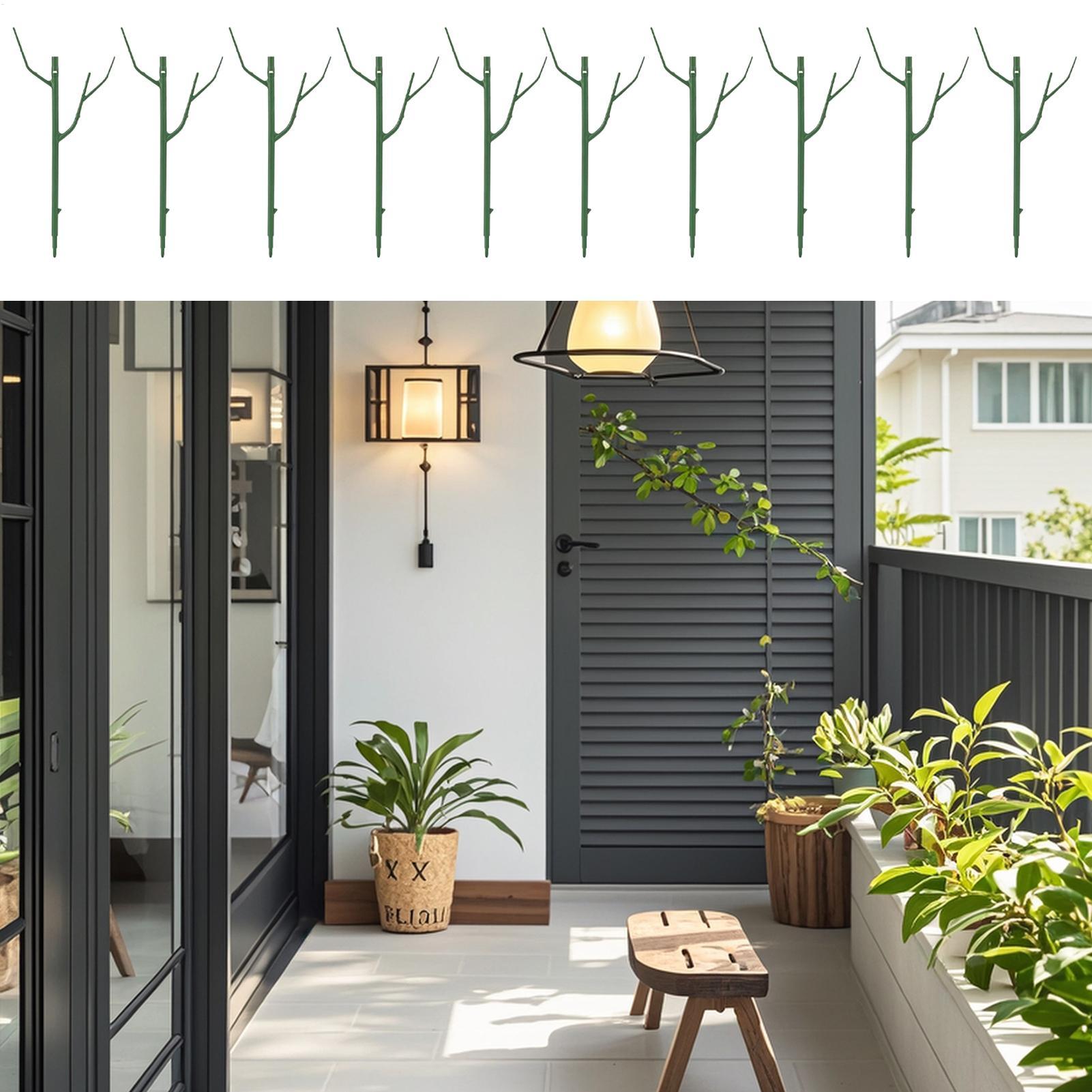 

Climbing Plant Support Climbing Plant Stakes 10 Pieces Detachable Stackable Fake Branches Shape Trellis For Gardening Indoor China Mainland