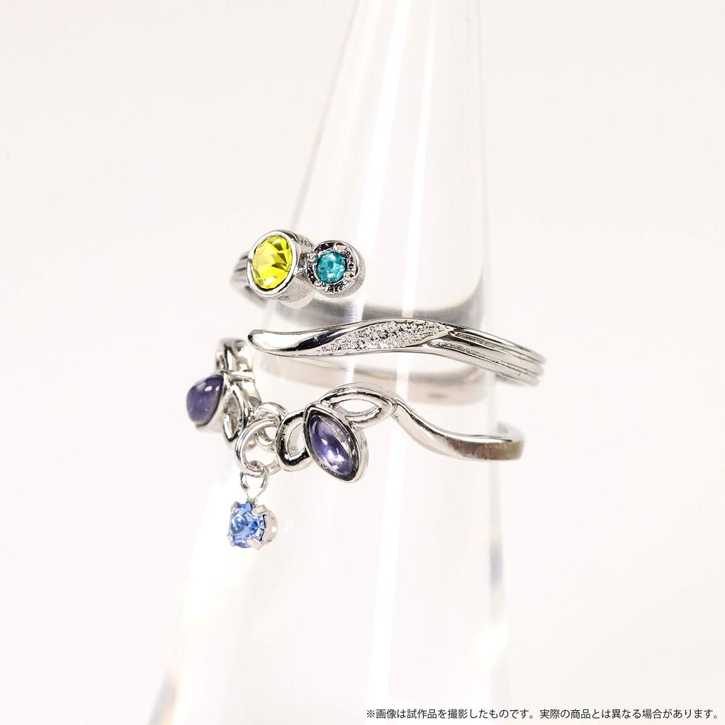 Demon Kimetsu No Yaiba Double Obanai Slayer Ring/Iguro