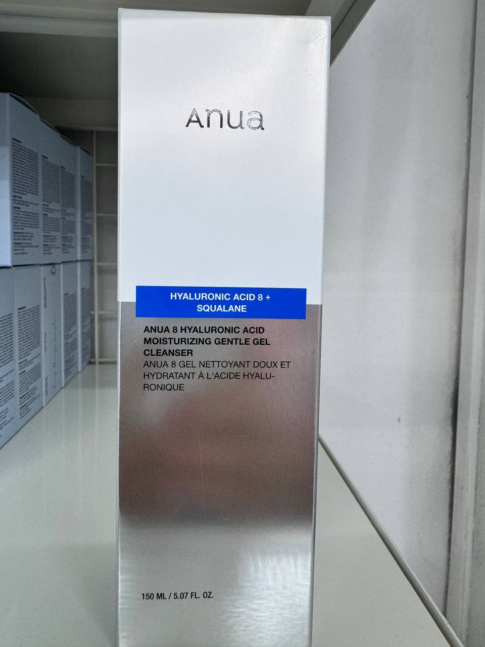 

Anua 8 Увлажняющий нежный гель для умывания с гиалуроновой кислотой 150 мл / Увлажняющий, Корейская косметика, K-beauty