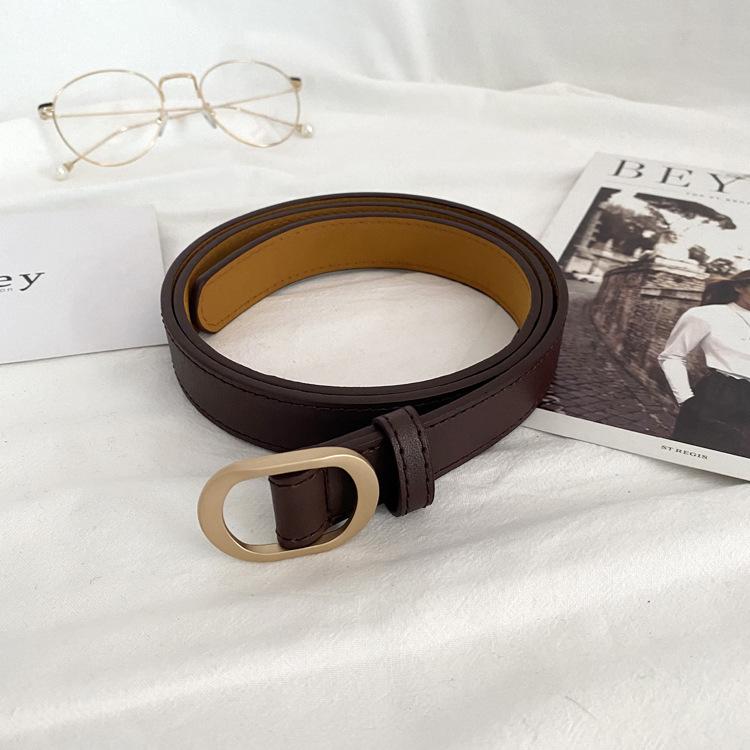 

Непористый ремень, женский летний ремень, перфорация, защищающая от ветра, студенческие джинсы с влагоотводом