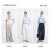 Navigare Women's Loose Wide-Leg Trousers