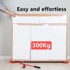 Heavy Duty Furniture Mover Multipurpose Roller Sliders for Effortless Lifting & Moving, Hardwood Floor Protector