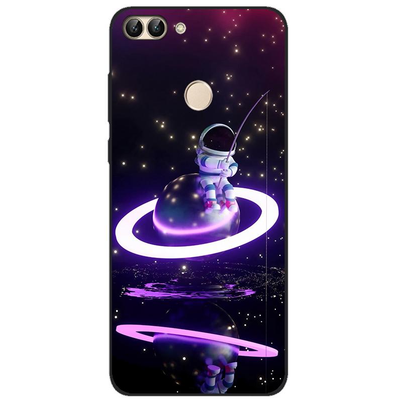 For Huawei P Smart 2018 FIG-LX1 PSmart Case For Huawei P Smart 5.65inch Case TPU Soft Silicone Cute Wolf Back Cover Phone Case