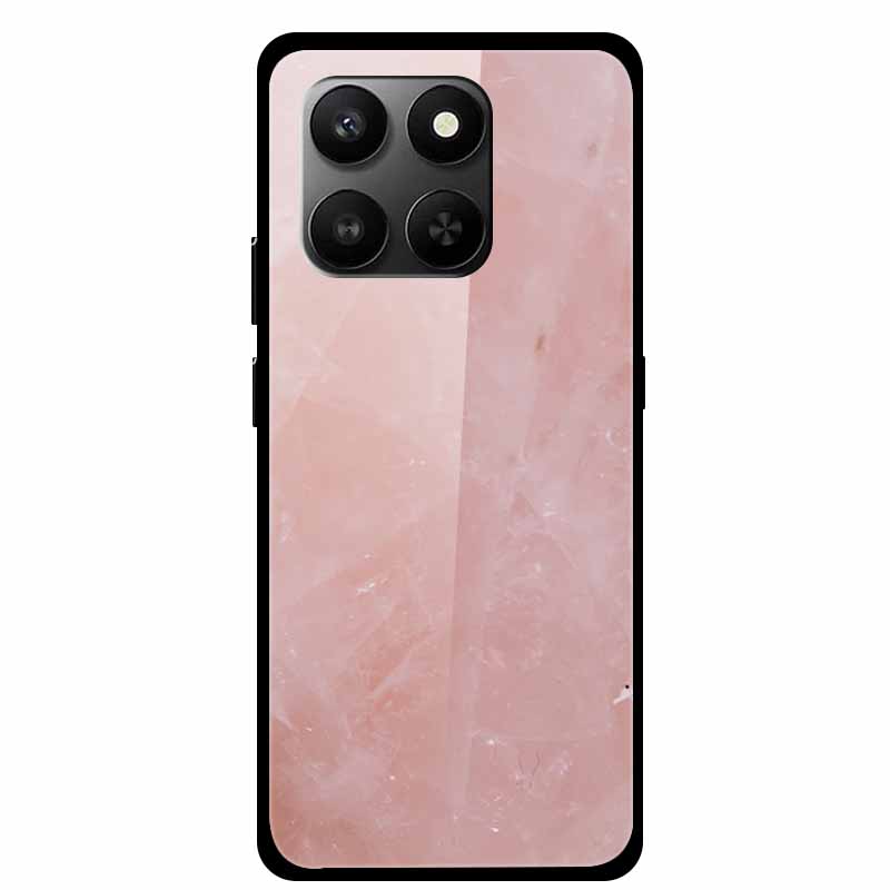 Glass Back Cover For Honor 200 Pro 5G Case Marble Hard Tempered Glass Case For Honor play 10T 400 Smart 5G Case 6.77" Shell Para