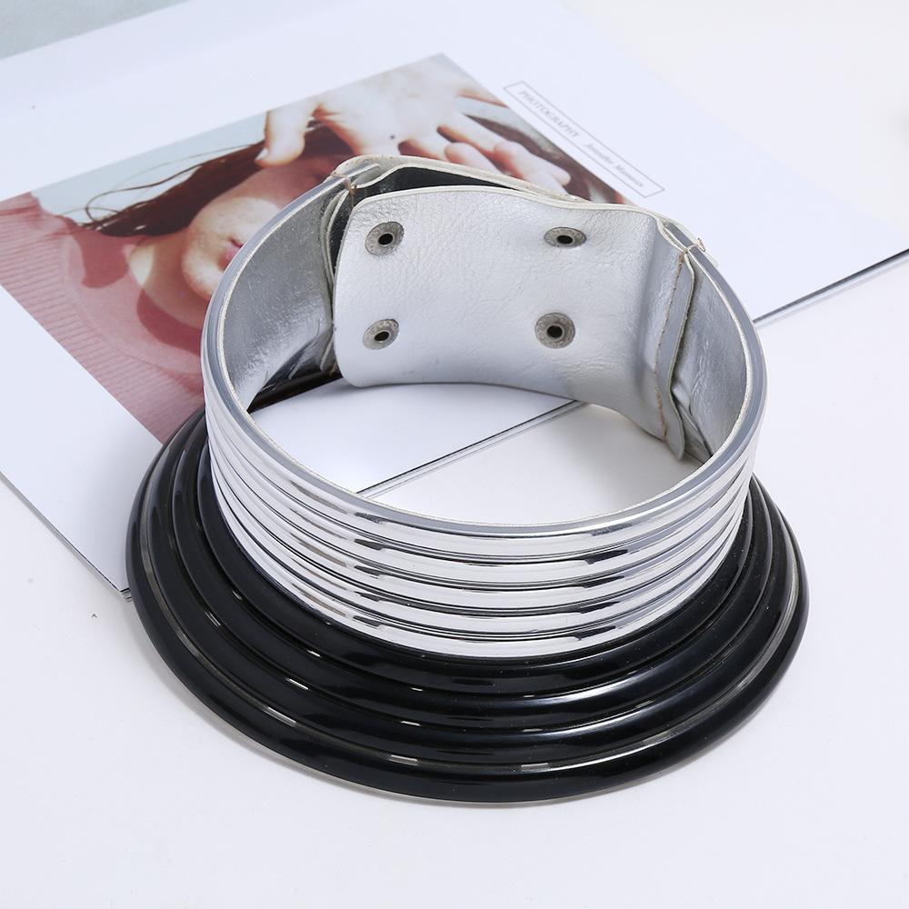 European and American Popular Jewelry Long Neck Ethnic Style Exaggerated Personality Metal Collar