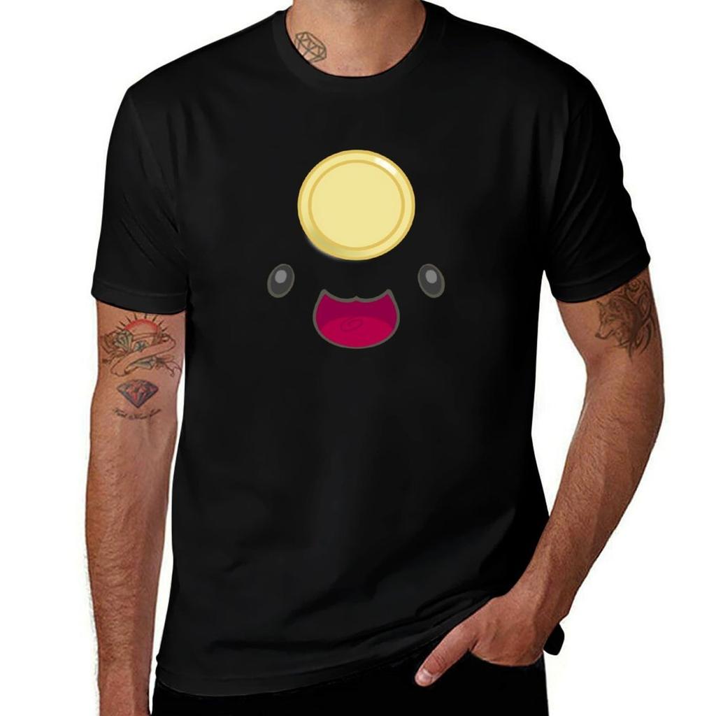 Slime Rancher Lucky Slime Face TShirt Lightweight Gym Training TShirt