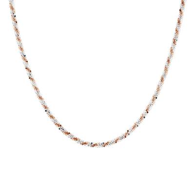 J.Livera Two-Tone Chain Necklace (Jjjtn04Bs049Sc420)