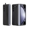 Voor Samsung Galaxy Z Fold 8 Ultra / 7 6 5 4 3 360 Volledig Schermbeschermer Gehard Glas Harde PC Vouwbare Cover Met Stylus Penhouder