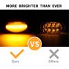2Pcs Flowing Water Repeater Indicator Dynamic LED Side Marker Turn Signal Light For Mini Cooper R50 2002-2006 / R52 2004-2008