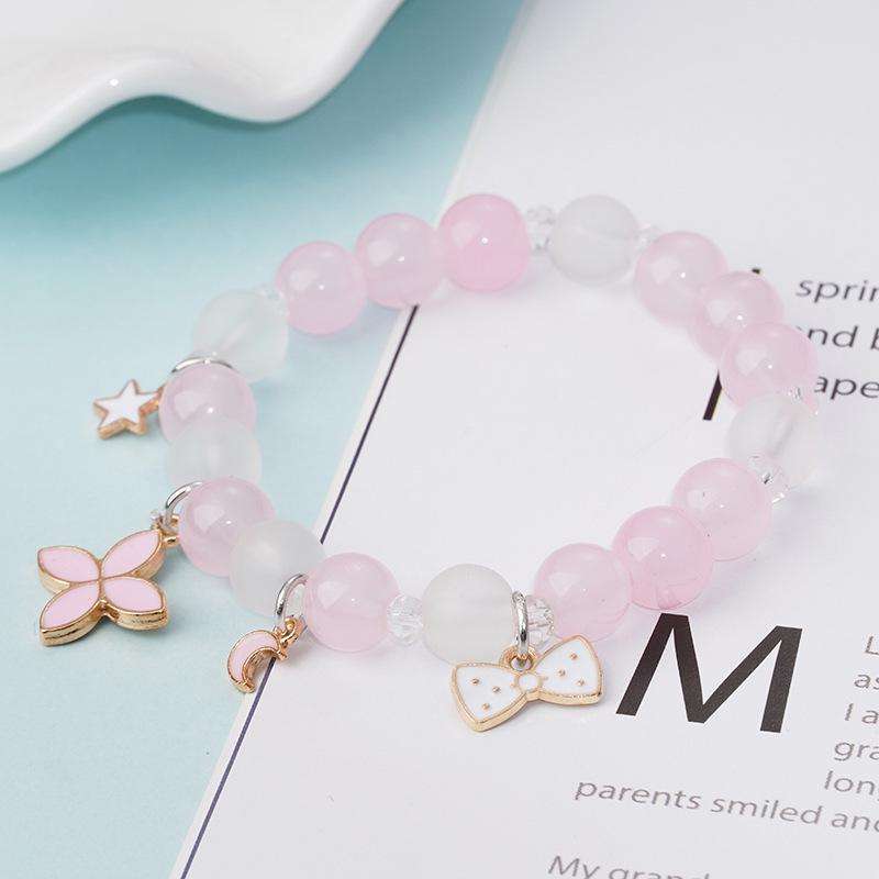 2023 Korean Style Temperament Cute Cinnamoroll Crystal Beaded Bracelet for Women