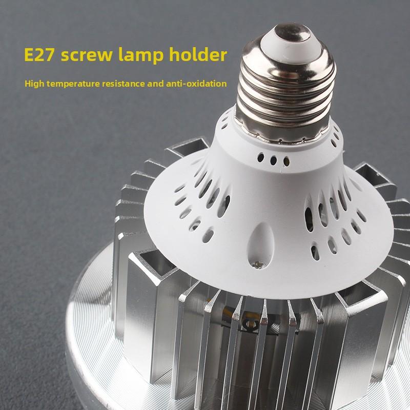 High-Power LED Mushroom Lamp for Warehouse Lighting Manual Switch Control 6500K Color Temperature Aluminum+PC Construction E27