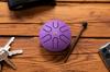MEINL Sonic Energy Collection Pocket Steel Tongue Drum, 3-inch, A Major, PSTD1PLF, Purple [Includes Wooden Mallet] [Official Japanese Product]