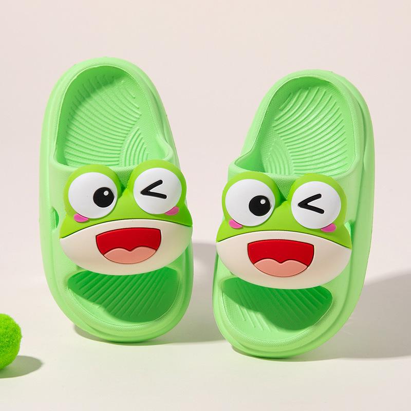 Cartoon-Schuhe - Sandalen mit weicher Sohle für Jungen und Mädchen, atmungsaktive Hausschuhe