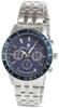 Radio Limited Italian Silver X [Salvatore Marra] Wristwatch, Solar, Chronograph, Edition, Brand, Blue, Men's, SM14117-SSBLSV