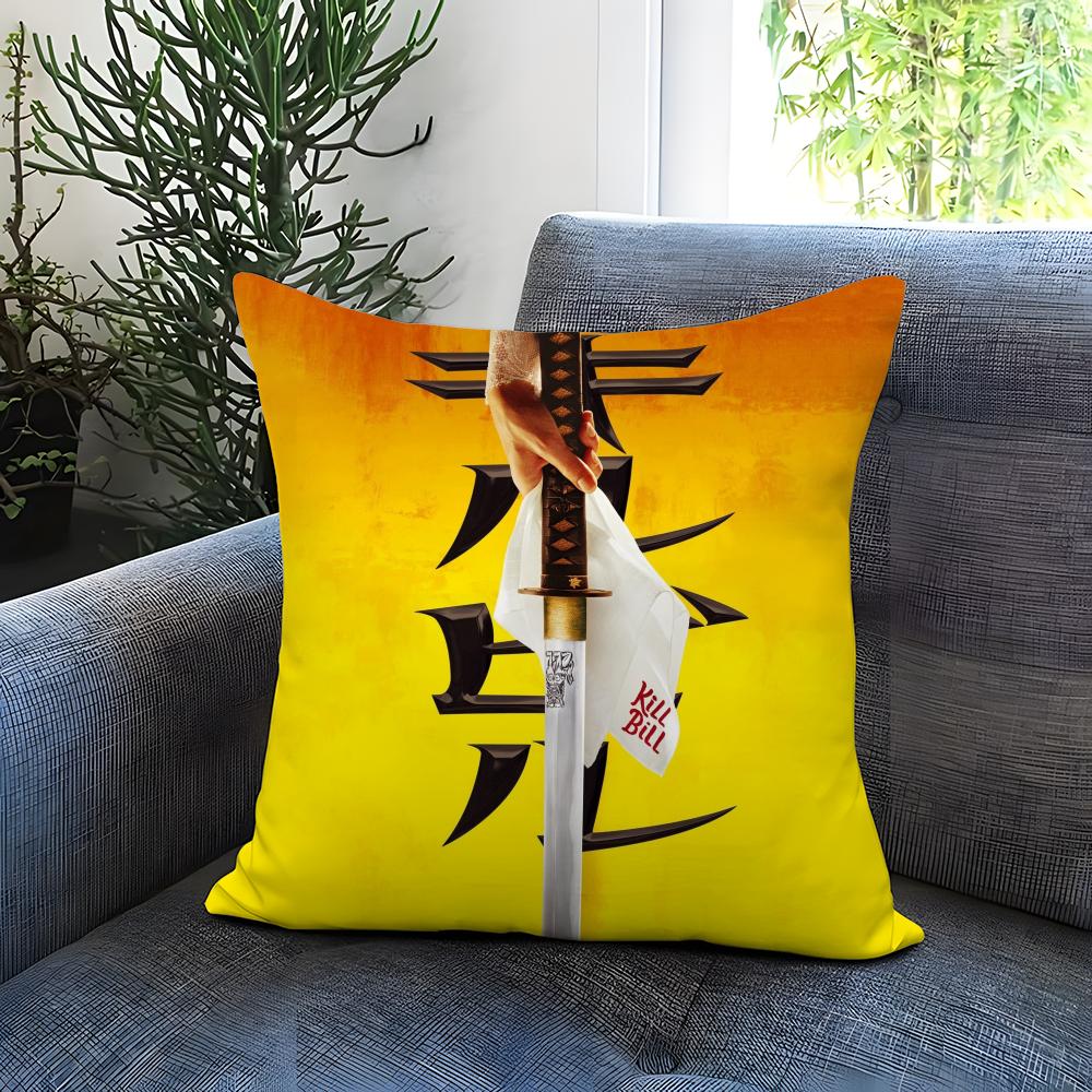POPULAR Kill Billesey Cushion Cover Comfortable Reversible Pillow Cover Ideal for Car Sofa Bedroom & Beyond