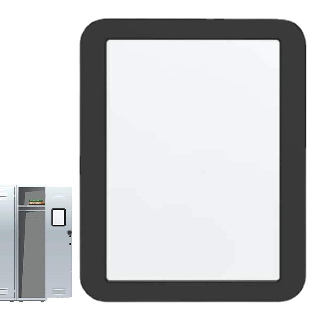 Portable Rectangular Hanging Mirrors 12.5*18cm Locker Mirror Magnet Small Locker Mirror Home Traveling Camping Magnetic Mirror