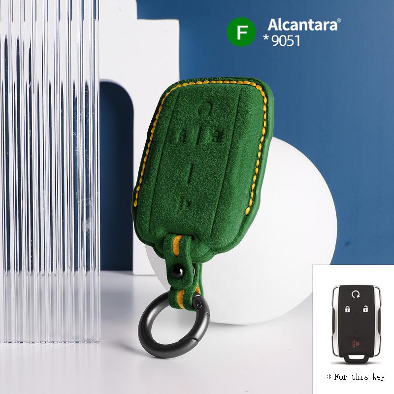 For Chevrolet Silverado 1500 2500 3500 Colorado Tahoe Suburban GMC Sierra Canyon Car Key Case Cover Shell Keychain Accessories