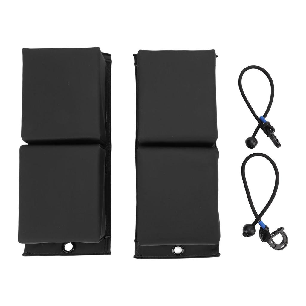 2pcs PWC Bumper with 18.5 Inch Elastic Cords Universal Protection Jet Ski Bumpers for Motorboat Yachts Boats