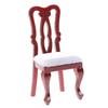 Dollhouse Armchairs Doll House Furniture Miniature Wood Chairs Mini Rocking Chair High Chair Model Furniture Decor Accessories