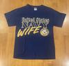 Vintage Womens United States Navy Wife Shirt Small Soffe