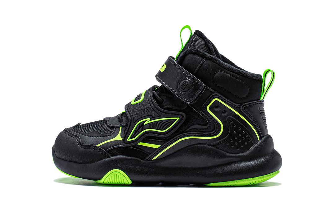 Li Ning YOUNG Synthetic Leather Slip Resistant Rebound Lightweight Cushioning YKNT150-5 25