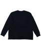 TEN PAST SEVEN Logo Print Long Sleeve T-Shirt - Black