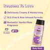 Plum BodyLovin' Vanilla Vibes Bath & Body Gift Set | Wash | Mist | Oil | Long-Lasting Fragrance | For Women | Gifting For Rakhi & Special Occasions| P