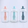Glass Oil Bottle with Brush Large Capacity Kitchen Essential for Baking BBQ Silicone Oil Dispenser