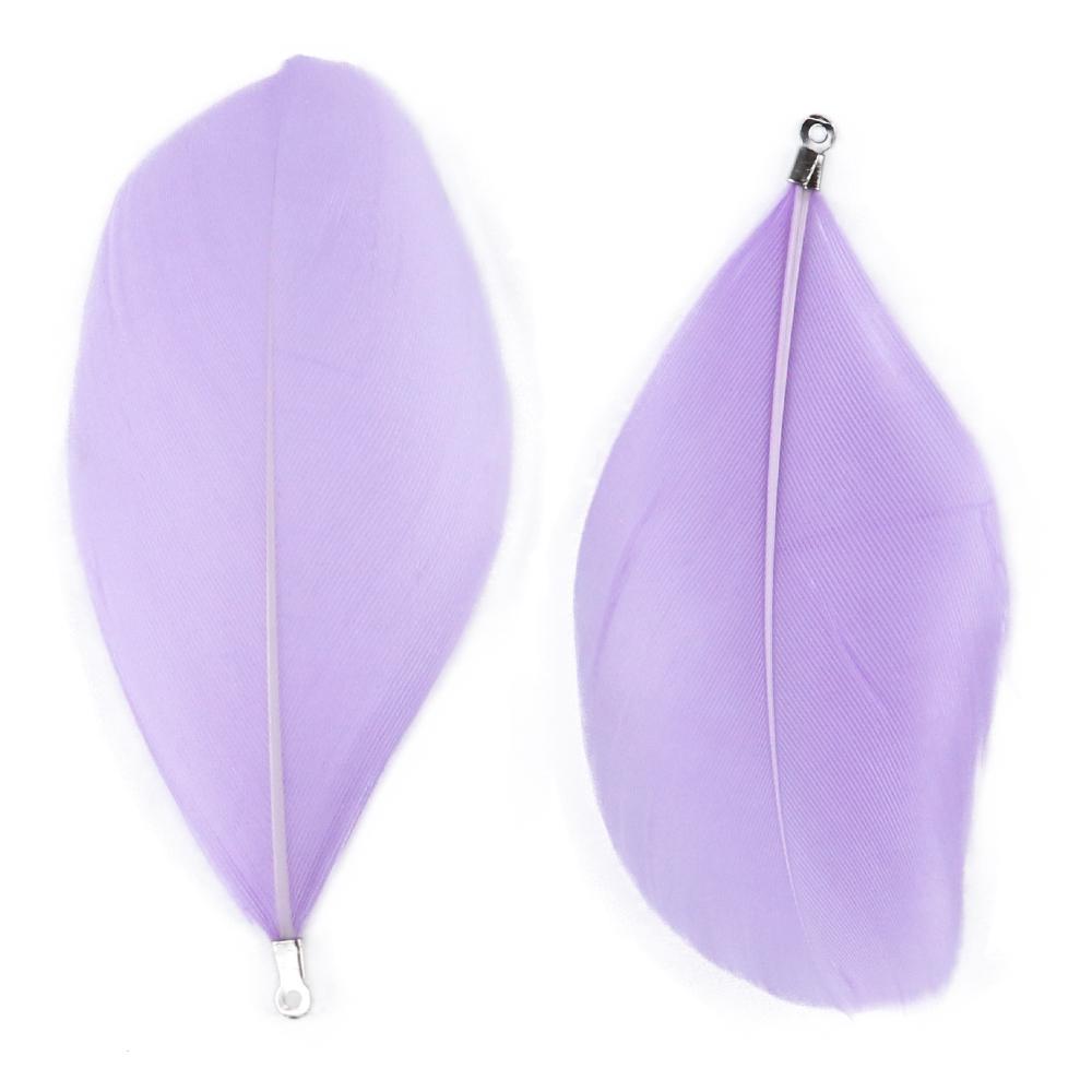 18 barevných krásných husích peří pro párty karnevalové šperky doplňky 100/200ks Purpurové labutí pera Diy Dort Dekorativní řemesla