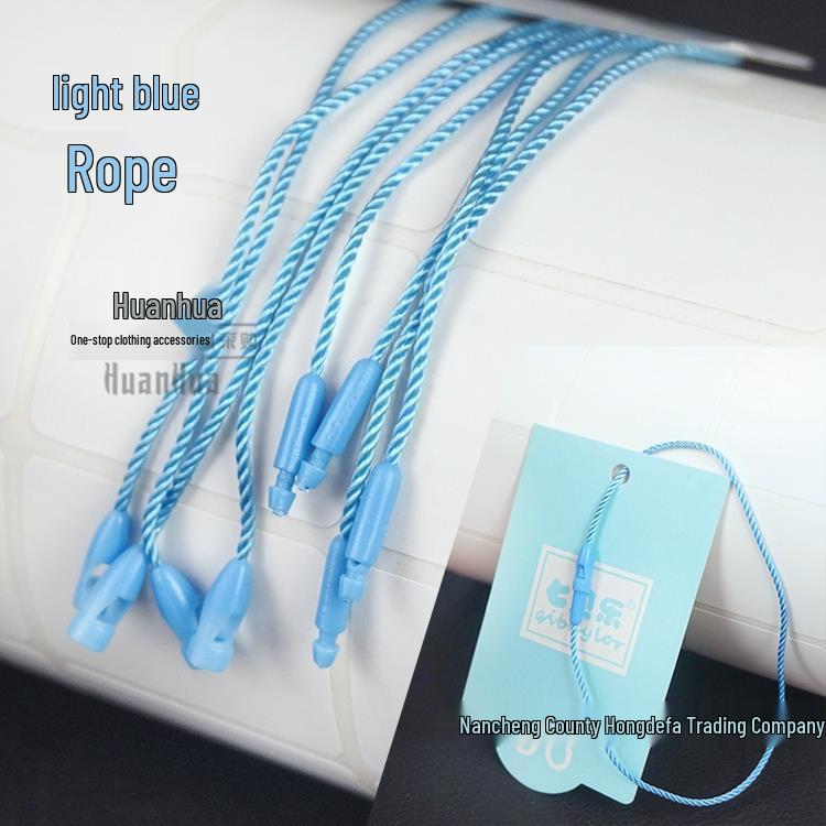 Universal Single Insert Hanging Rope for Clothing Tags and Luggage Accessories
