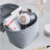 Color With Pouch Women Toiletry Bag Cylinder Cosmetic Bag Travel Organizer Korean Storage Bags