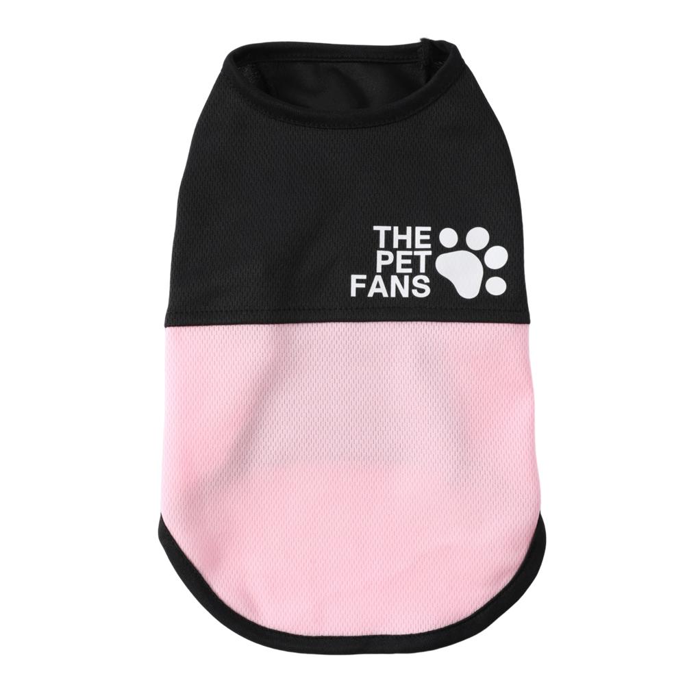 

Летний жилет для питомца, дышащая одежда для маленьких и средних собак, кошек, футболка, милый удобный пуловер для щенка, костюм для чихуахуа, мопса XS（old） розовый