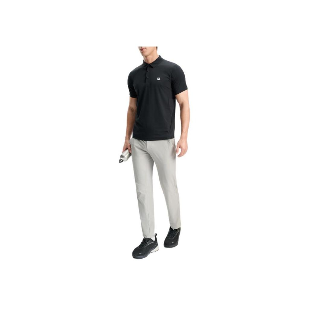 New FILA A.P. Polo Shirt Men's Black A11M431129FBK