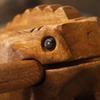 Wooden Lucky Frog Toy for Kids, Money Frog, Clackers, Musical Instrument, Percussion Toy, Gift, Home Art Decoration, Feng Shui