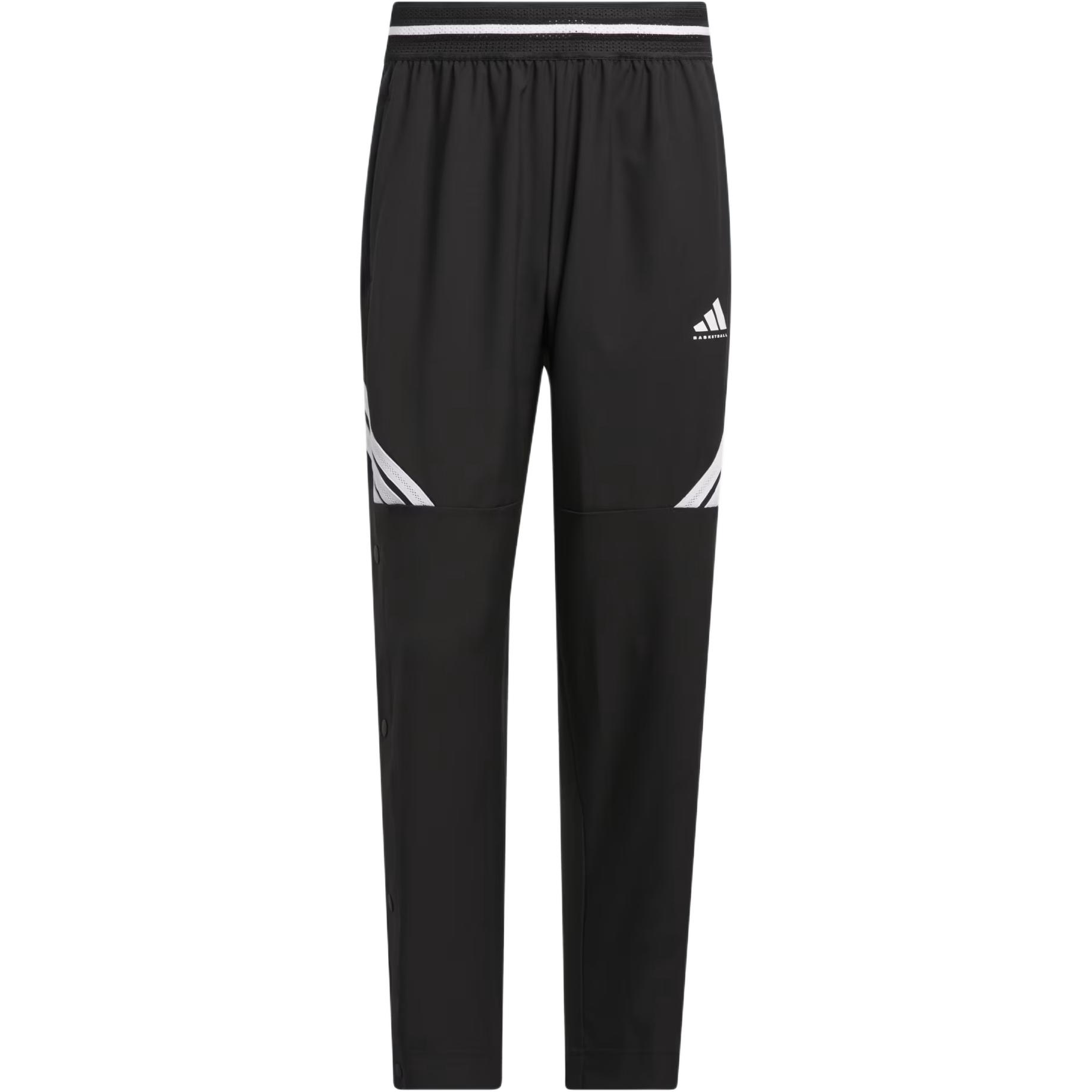 

Adidas Striped Pattern Relaxed Pants Men Bottoms Black JN1118 3XL