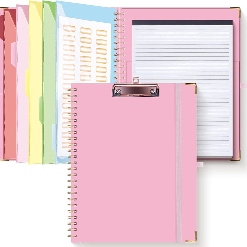 

Universal Clipboard Folder Office Refillable Notepad Accessories Clipboard Folio