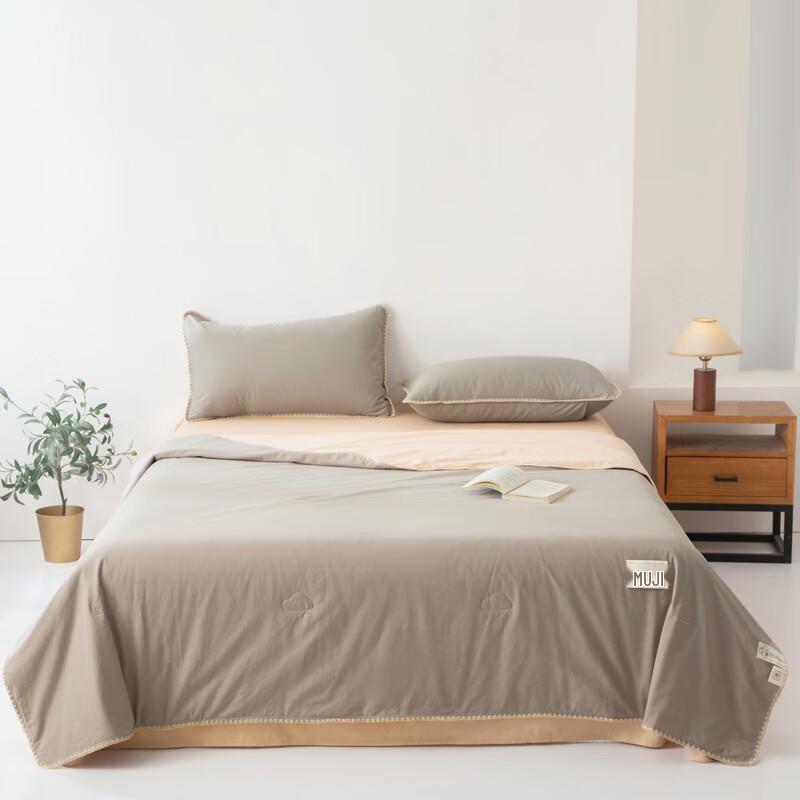 

MUJI Class A Washed Cotton Soy Fiber Summer Quilt