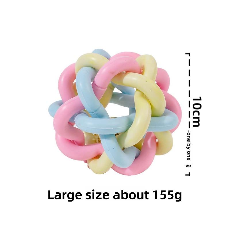 Dog Toys, Colorful Bells, Dog Interactive Play Balls, Pet Toy Supplies