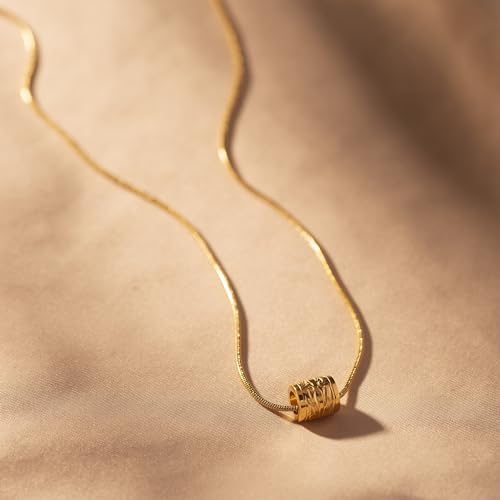 [Cisst liber] Hawaiianischer Schmuck Halskette für Männer und Frauen, Tonnenhalskette, Schlangenkette, Anhänger, Markenname, Rostbeständig, Always-On, Chirurgischer Stahl