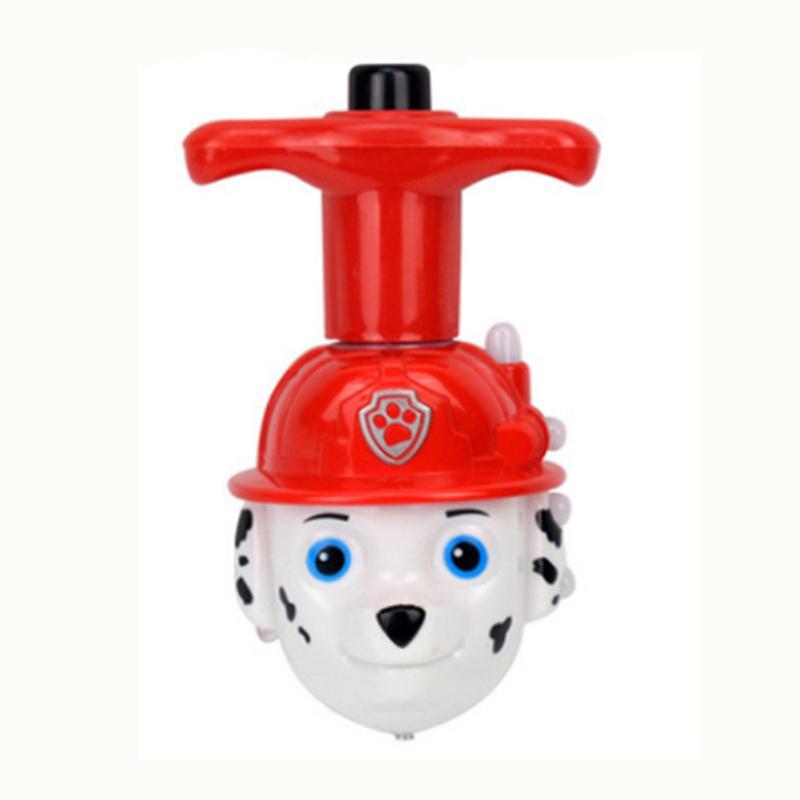 Mehrfarbiges Spinning-Gyro-Spielzeug, Cartoon-elektrische Musik, blinkendes Licht-Gyro für Kinder