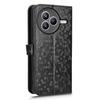 For Xiaomi Civi 5 Pro 5G Wallet Case Dot Pattern Imprint PU Leather Phone Cover with Wrist Strap