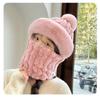 Hats, Women's Hats, Double-layered, Thickened, Cycling, Windproof Hats, Cold-proof Hats, Scarves, Warm Hats, Ear Protectors, Hats, Headscarves