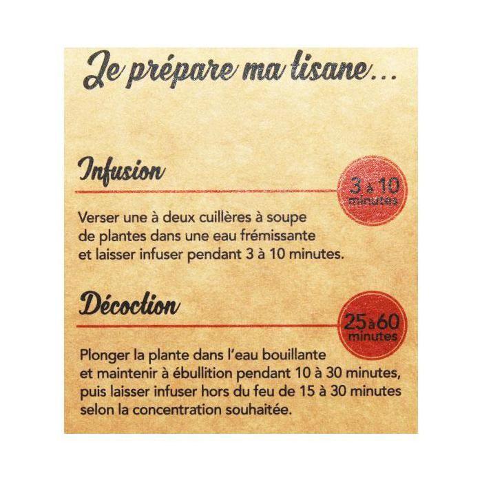 Nat & Form Les Tisanes Cassis 50g