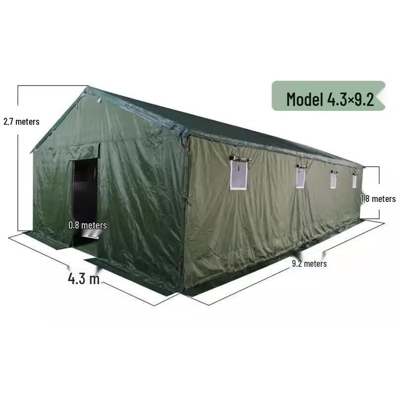 JINGGENG Heavy-Duty Waterproof Steel Frame Tent