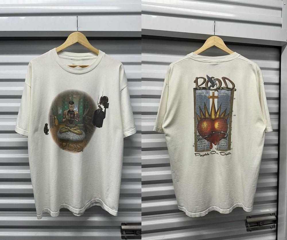 

P.O.D Payable On Death группа Унисекс 100% Хлопковая футболка S-5XL GS173 S