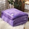 Winter Milk Velvet Plush Flannel Bed Sheet - Warm, Thick Coral Fleece for Dormitory Single Beds