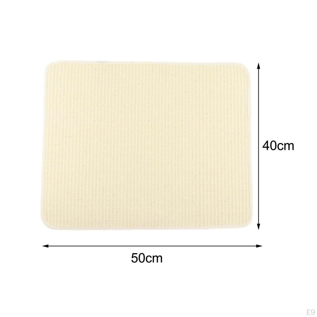 Cat Scratch Guards Mat Scratching Pad Scratcher for Couch Playing Kitten Grinding